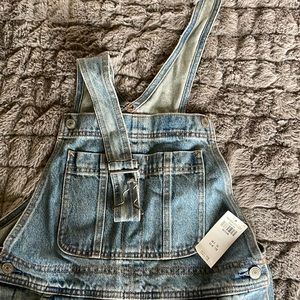 Bnwt Abercrombie wide leg overalls sx m